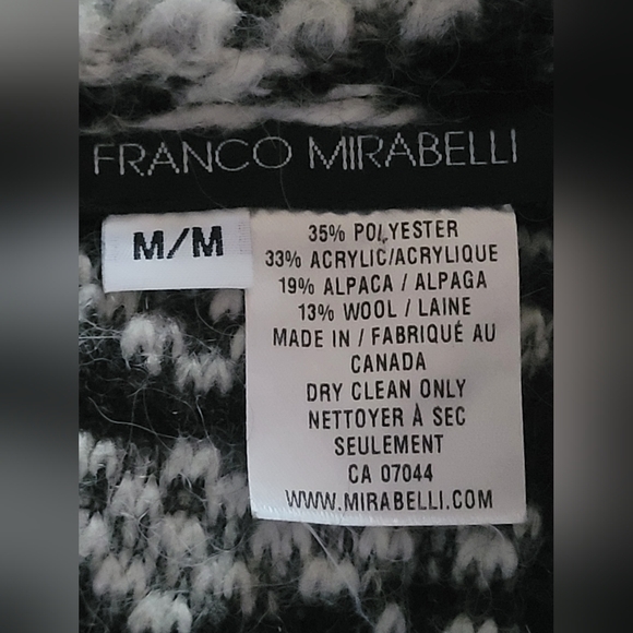 Franco Mirabelli waist length coat in size medium. - Picture 3 of 4